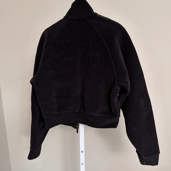 DSQUARED2 CORDUROY COOL RAGLAN FIT SWEATSHIRT WITH ZIP CLOSURE - Picture 7 of 10